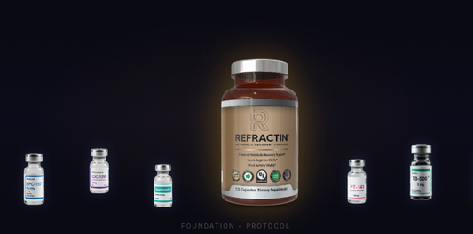 Your Peptide Stack Is Optimized — But Is Your Foundation? Why Biohackers Are Adding Refractin™